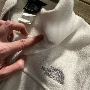 North Face White jacket
